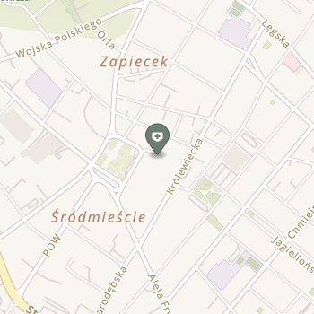 Orthomental na mapie