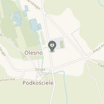Zespół Ośrodków Zdrowia w Gzoz w Oleśnie na mapie