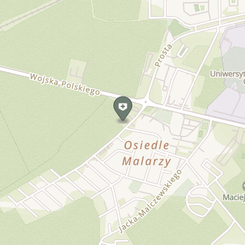 Stomatologia na Malarzy na mapie