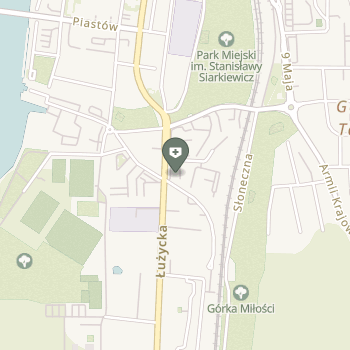 Gabinety Łużycka Dkc Dent na mapie