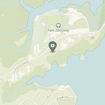 Sanatorium Dedal na mapie