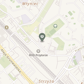 Między Myślami Centrum Medyczne na mapie