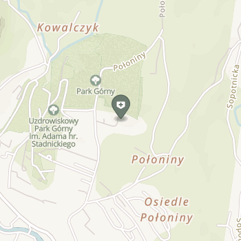 Sanatorium Uzdrowiskowe Znp Szczawnica na mapie