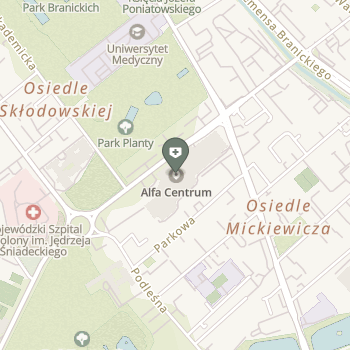 Gabinety Zdrowe Miasto na mapie