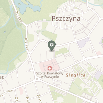 SPZOZ w Pszczynie w Likwidacji na mapie