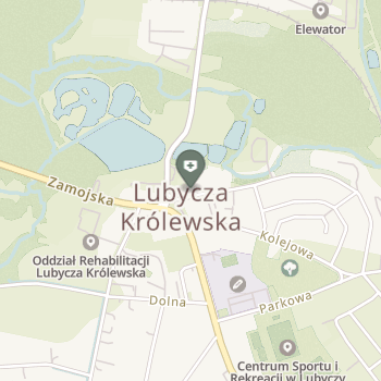 NZOZ- Przychodnia w Lubyczy Królewskiej Andrzej Szuberski, Barbara Szuberska na mapie