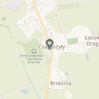 Ośrodek Zdrowia w Czarnożyłach na mapie