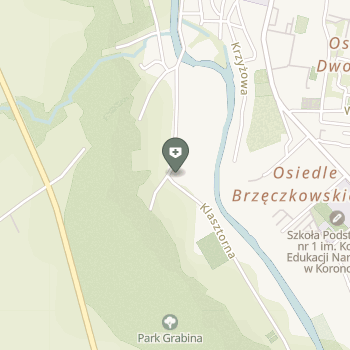 Ambulatorium z Izbą Chorych Zakładu Karnego w Koronowie na mapie