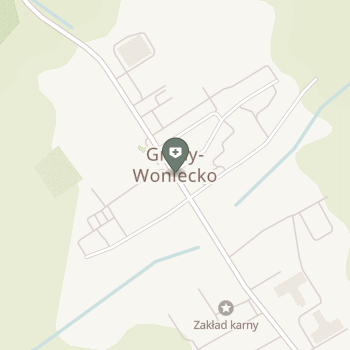 Ambulatorium z Izbą Chorych Zakładu Karnego w Grądach Woniecko na mapie