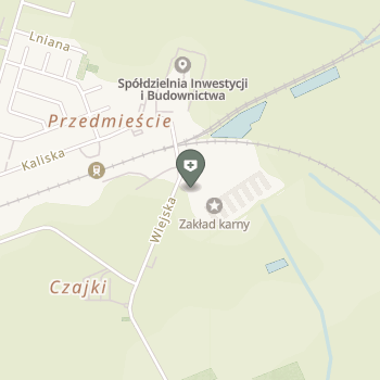 Ambulatorium z Izbą Chorych Zakładu Karnego w Łowiczu na mapie