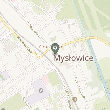 Ambulatorium z Izbą Chorych Aresztu Śledczego w Mysłowicach na mapie