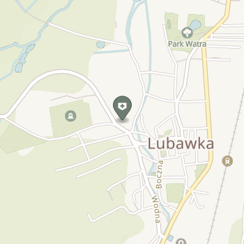 ZOZ w Lubawce na mapie