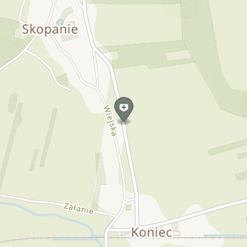 Centrum Medyczne "Wisan" w Skopaniu na mapie