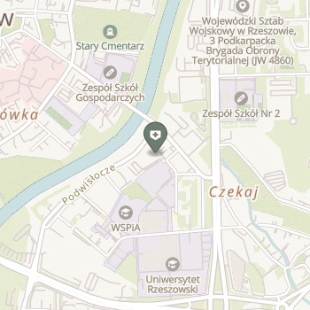 Wojewódzki Zespół Specjalistyczny w Rzeszowie na mapie