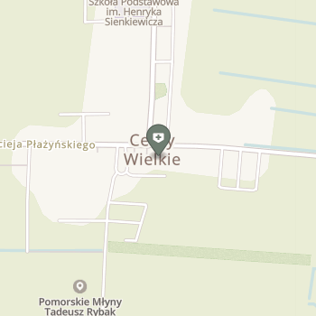 Ośrodek Zdrowia w Cedrach Wielkich na mapie