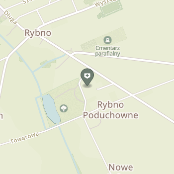 NZOZ Przychodni Lekarskiej"Valmed"W Rybnie Waldemara Jasińskiego na mapie