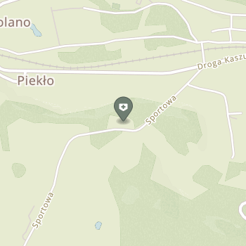 Rehabilitacja Wieżyca na mapie