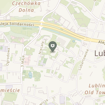 Uniwersytecki Szpital Kliniczny nr 1 w Lublinie na mapie