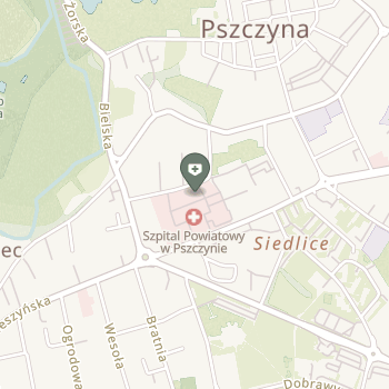 Szpital Joannitas w Pszczynie Samorządowa   w Restrukturyzacji na mapie