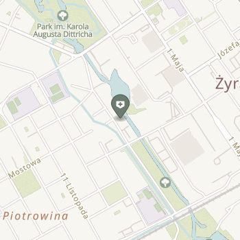 "Eskulap" Iwona Jasińska, Bożena Moskal, Jadwiga Pielacińska, Anna Szwed na mapie