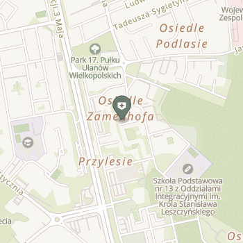 NZOZ Hospicjum Domowe "Kolory" na mapie