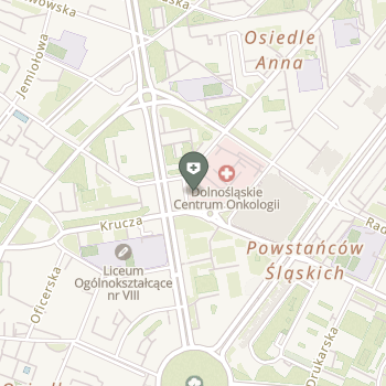 Dolnośląskie Centrum Onkologii, Pulmonologii i Hematologii na mapie