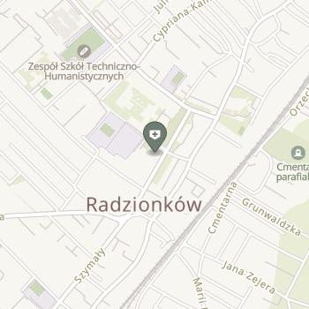 Ośrodek Adaptacyjno-Rehabilitacyjny dla dzieci i Młodzieży Niepełnosprawnej na mapie
