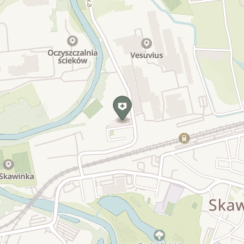Szpital Skawina na mapie