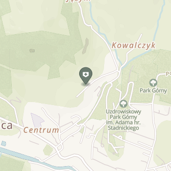 Sanatorium Uzdrowiskowe Budowlani Szczawnica na mapie