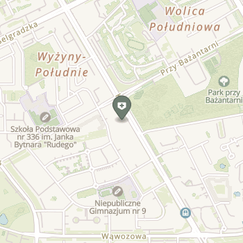 Klinika Medviena na mapie