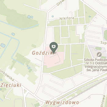 SPZOZ w Łapach na mapie