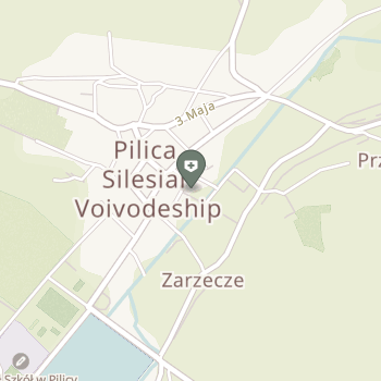 ZOZ Pilmed na mapie