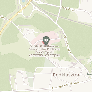 SPZOZ w Leżajsku na mapie