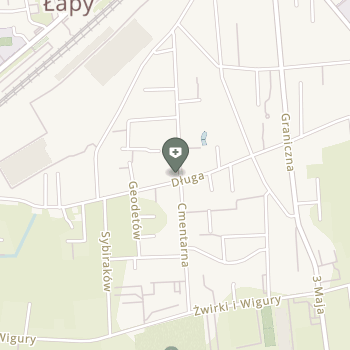 NZOZ na Zdrowie Praktyka Lekarska M. Woińska, J. Gruszewska na mapie