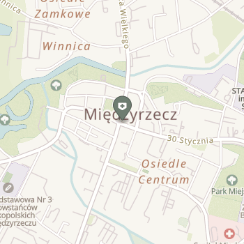 Międzyrzeckie Centrum Leczenia Uzależnień na mapie