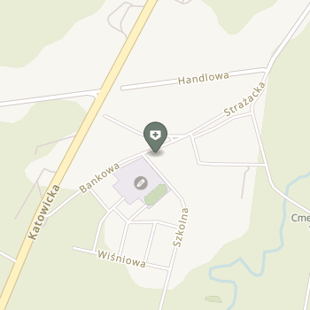 Zespół Ośrodków Zdrowia w Poczesnej na mapie