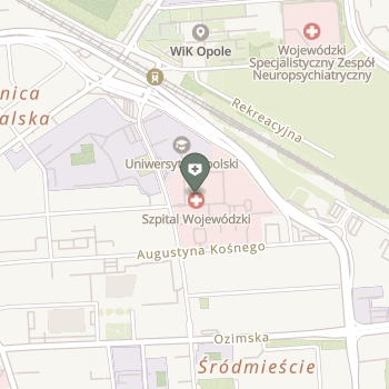 Szpital Wojewódzki w Opolu na mapie