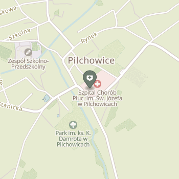 Szpital Chorób Płuc im. św. Józefa w Pilchowicach na mapie