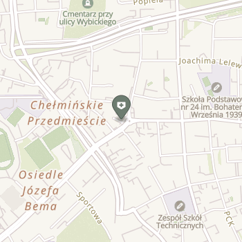 NSZOZ Lar-Med Centrum Laryngologiczno-Alergologiczne Wenderlich Elżbieta na mapie