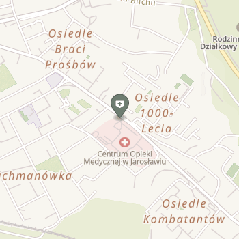 Centrum Opieki Medycznej na mapie
