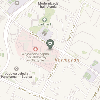 Wojewódzki Specjalistyczny Szpital Dziecięcy im. prof. Dr Stanisława Popowskiego w Olsztynie na mapie