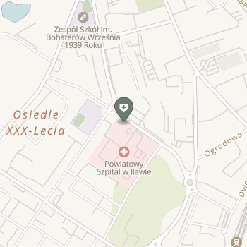 Powiatowy Szpital im. Władysława Biegańskiego w Iławie na mapie