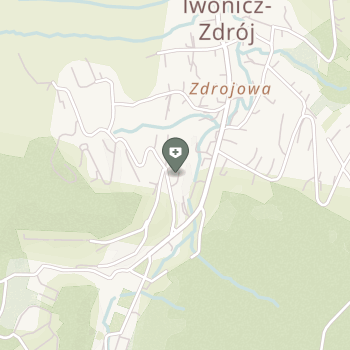 Gminna Przychodnia Lekarska w Iwoniczu-Zdroju na mapie