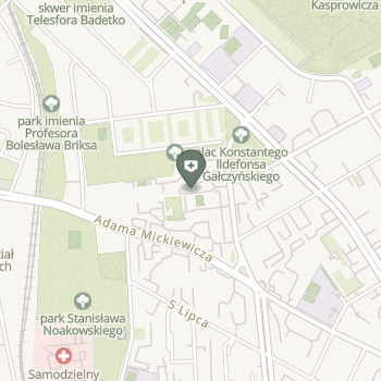 Centrum Terapeutyczne dla dzieci i Młodzieży Niepełnosprawnej "Tęcza" na mapie