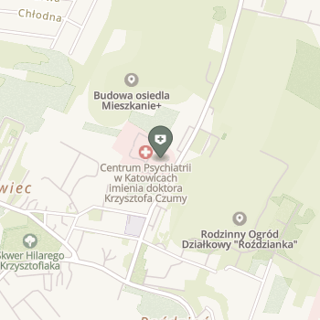 Centrum Psychiatrii w Katowicach im. dr. Krzysztofa Czumy na mapie