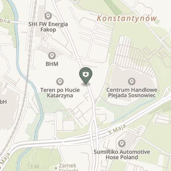 Śląski Ośrodek Medycyny Pracy na mapie