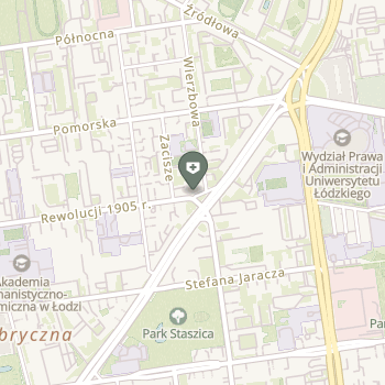 Medycyna Miłorząb na mapie