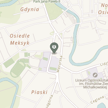 Ambulatoryjna Opieka Specjalistyczna na mapie