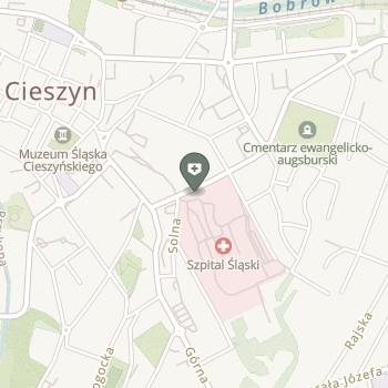 Zespół Zakładów Opieki Zdrowotnej w Cieszynie na mapie