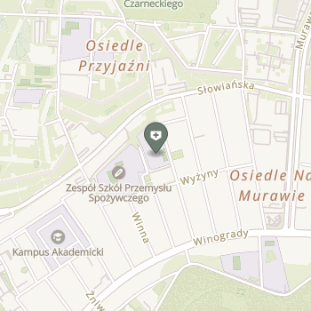 Pielęgniarski Ośrodek Medycyny Szkolnej "Pro-Sanus" na mapie
